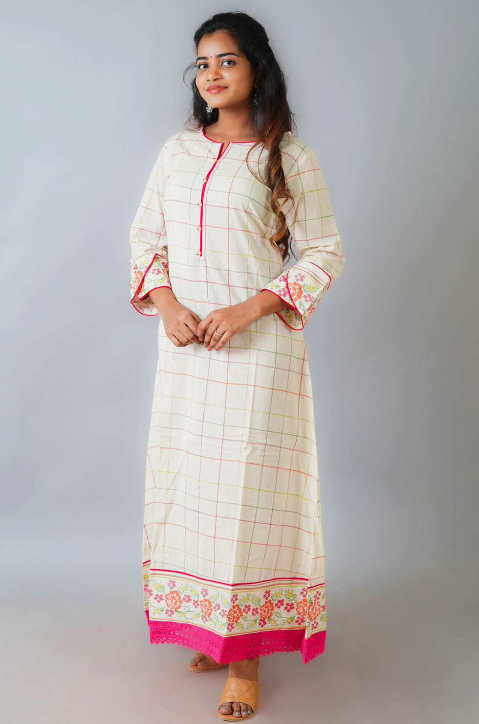 Cotton square kurti